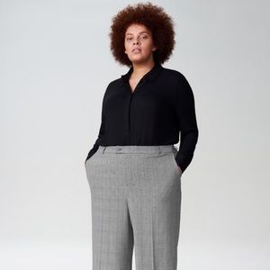 Universal Standard Jersey Elbe Blouse 10 12